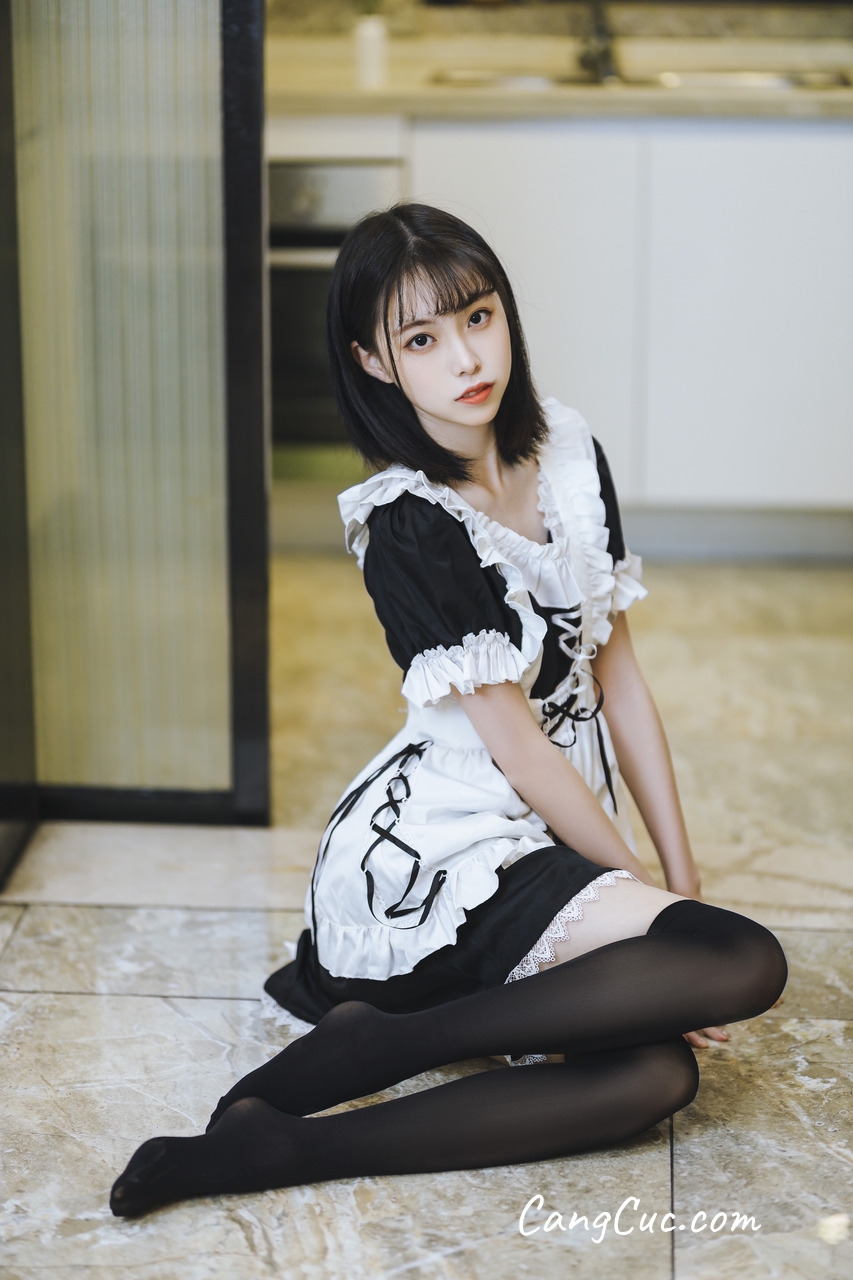 Coser@许岚LAN – 短裙女仆